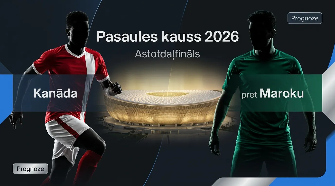 Kanāda–Maroka PK 2026 prognoze: līdzsaimniece pret nezaudējušo Maroku